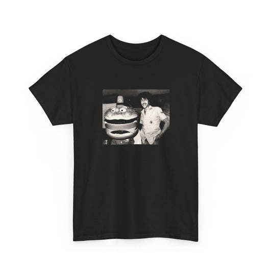 phil lynott and popular burger character photo tshirt