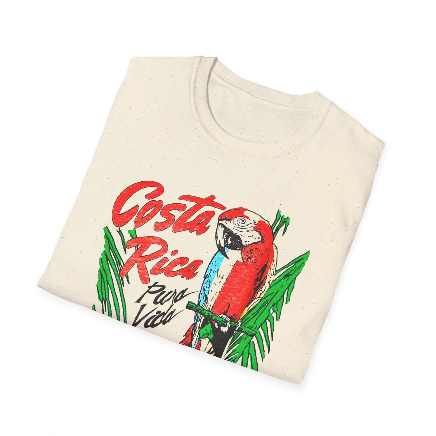 vintage costa rica pura vida pure life reproduction tshirt