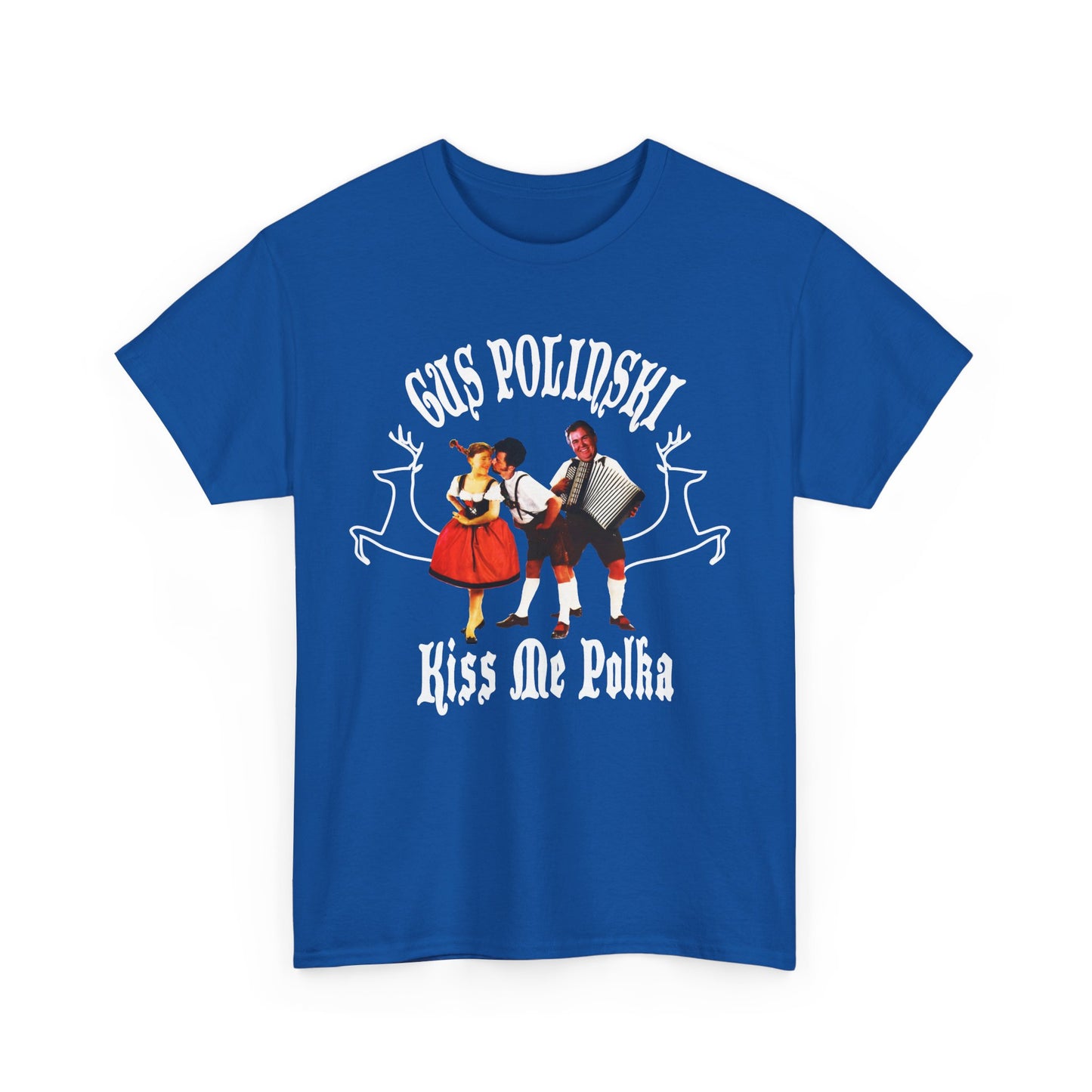 home alone gus polinski (john candy) poker king of the midwest parody album cover for kiss me polka tshirt