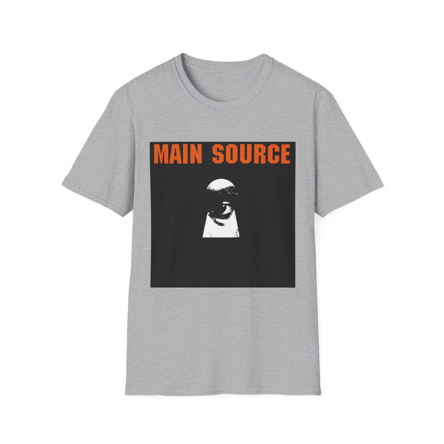 main source 1991 looking at the front door single tshirt