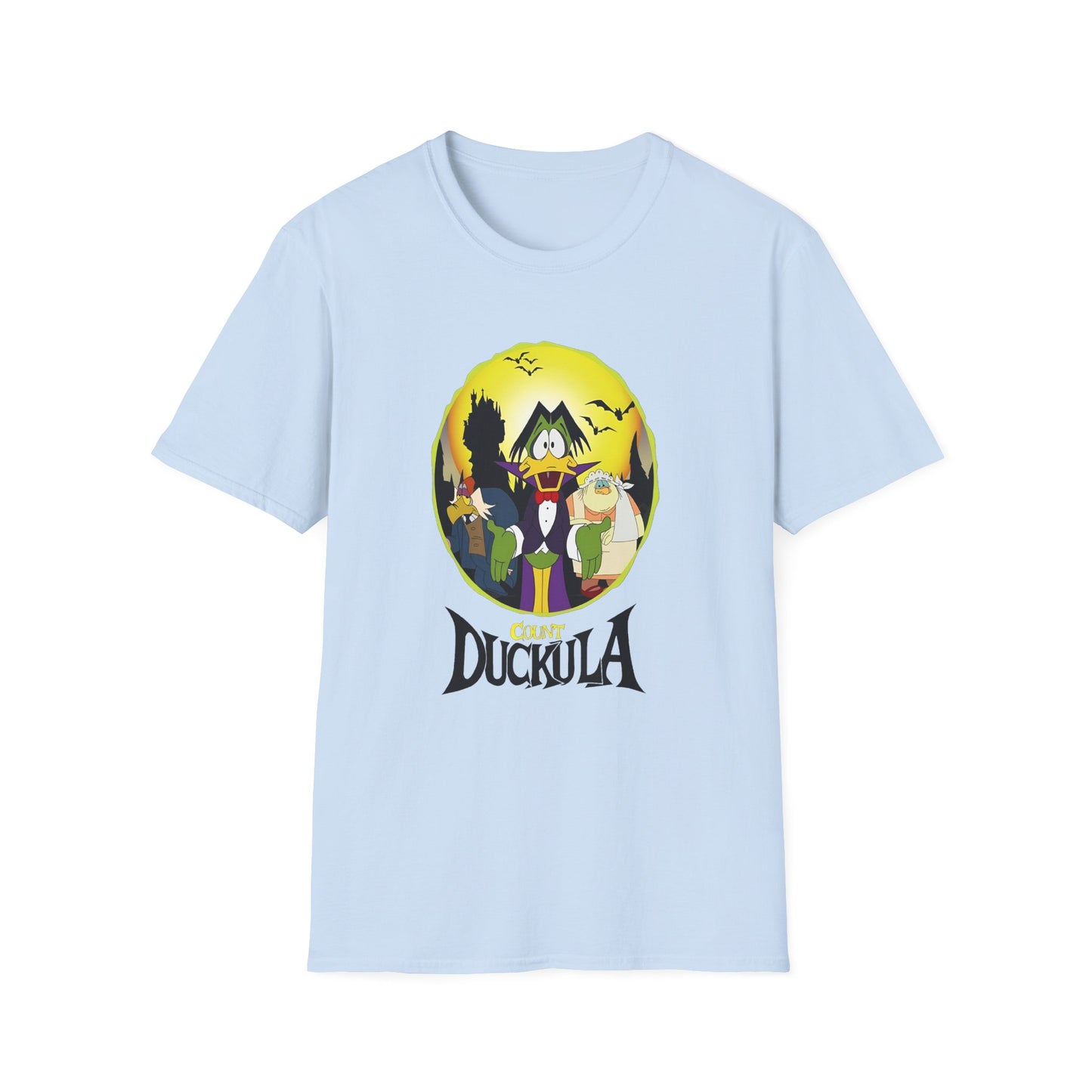 1980s cartoon count duckula the vegetarian vampire tshirt