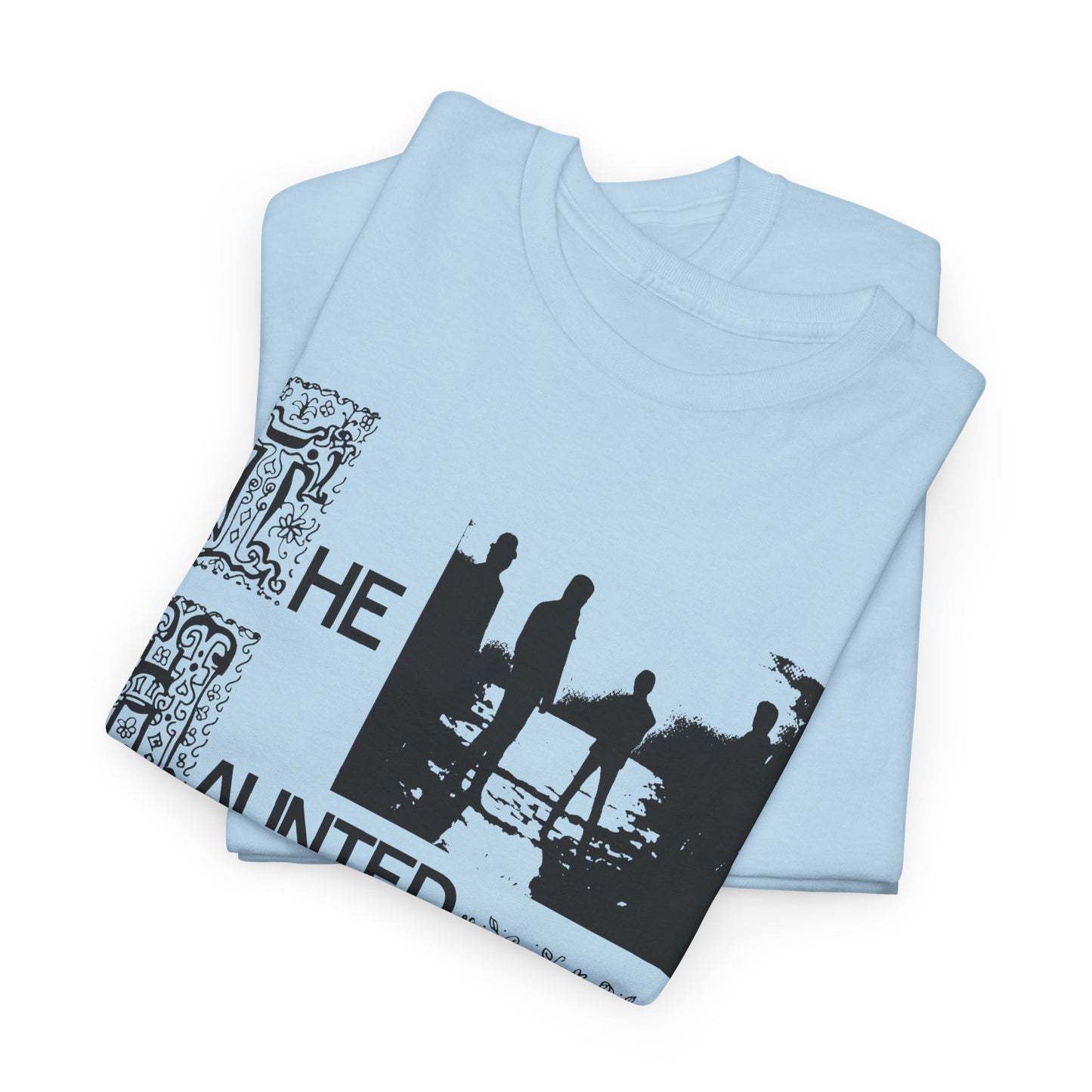 1967 debut album by montreal garage rock band the haunted stretched graphic tshirt