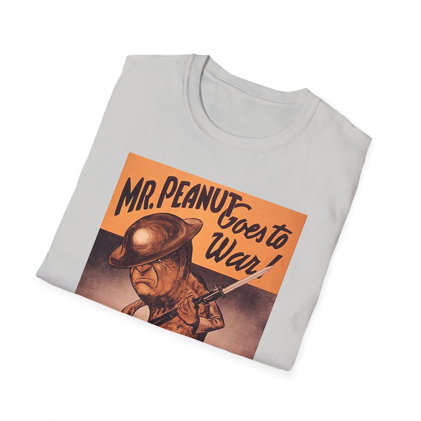 1942 mr. peanut goes to war tshirt from the united states department of agriculture war boards