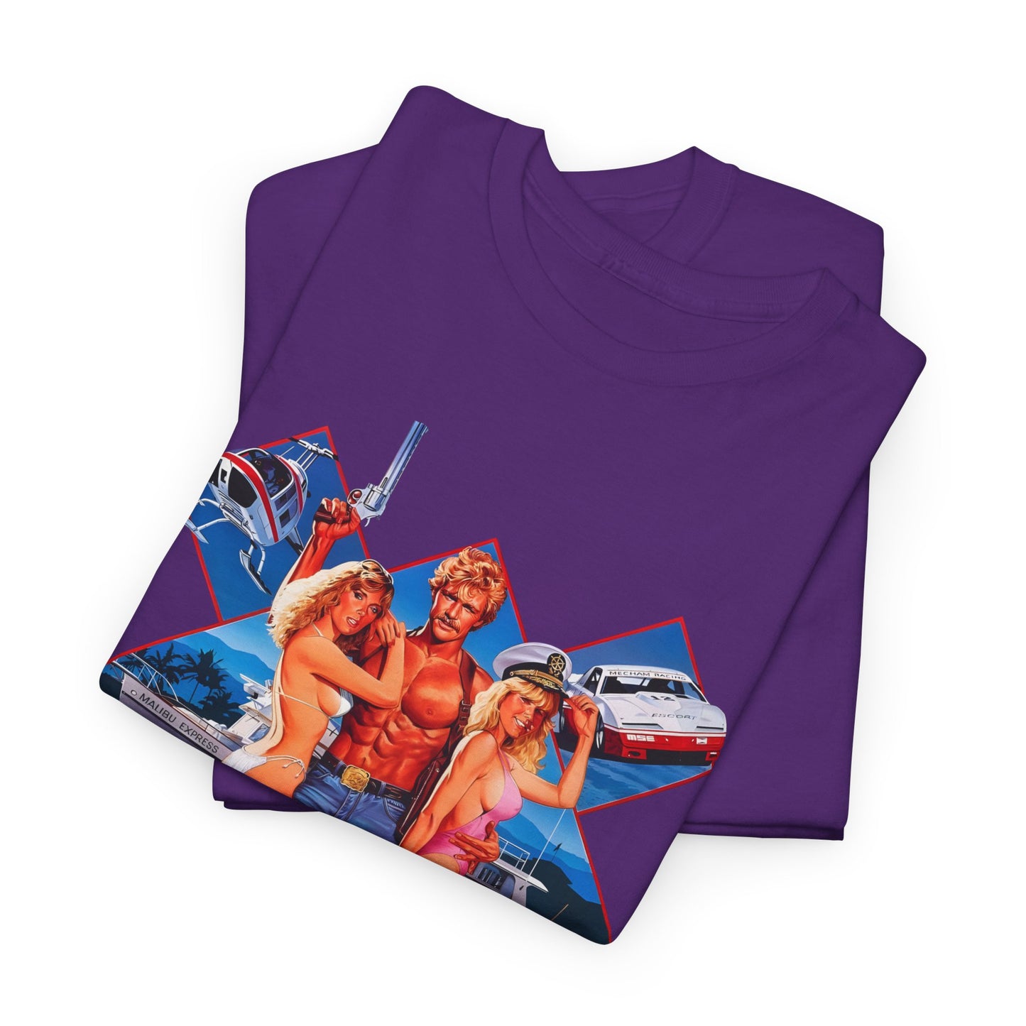 1985 malibu express movie poster tshirt