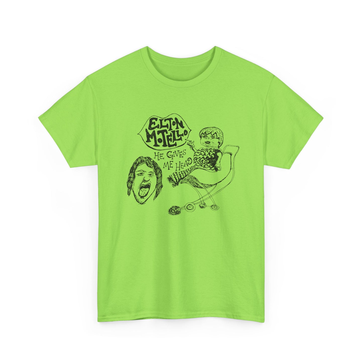 elton motello british punk fan art sketch tshirt