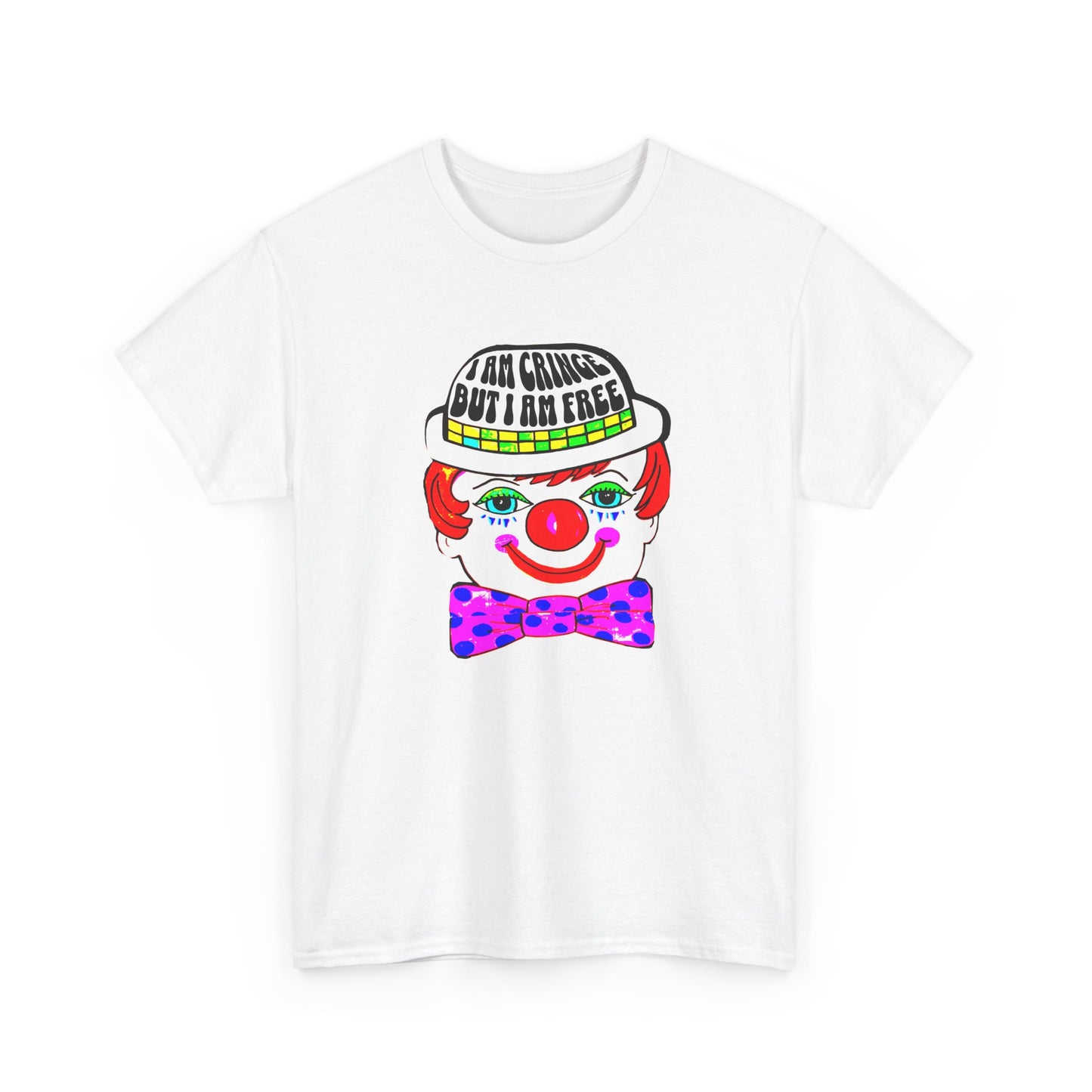 i am cringe but i am free garbage clown