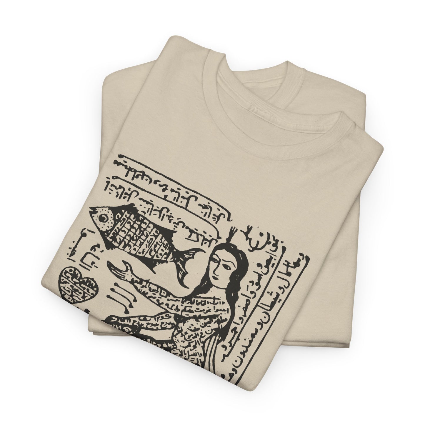 1800s persian witch talisman brass amulet love spell tshirt