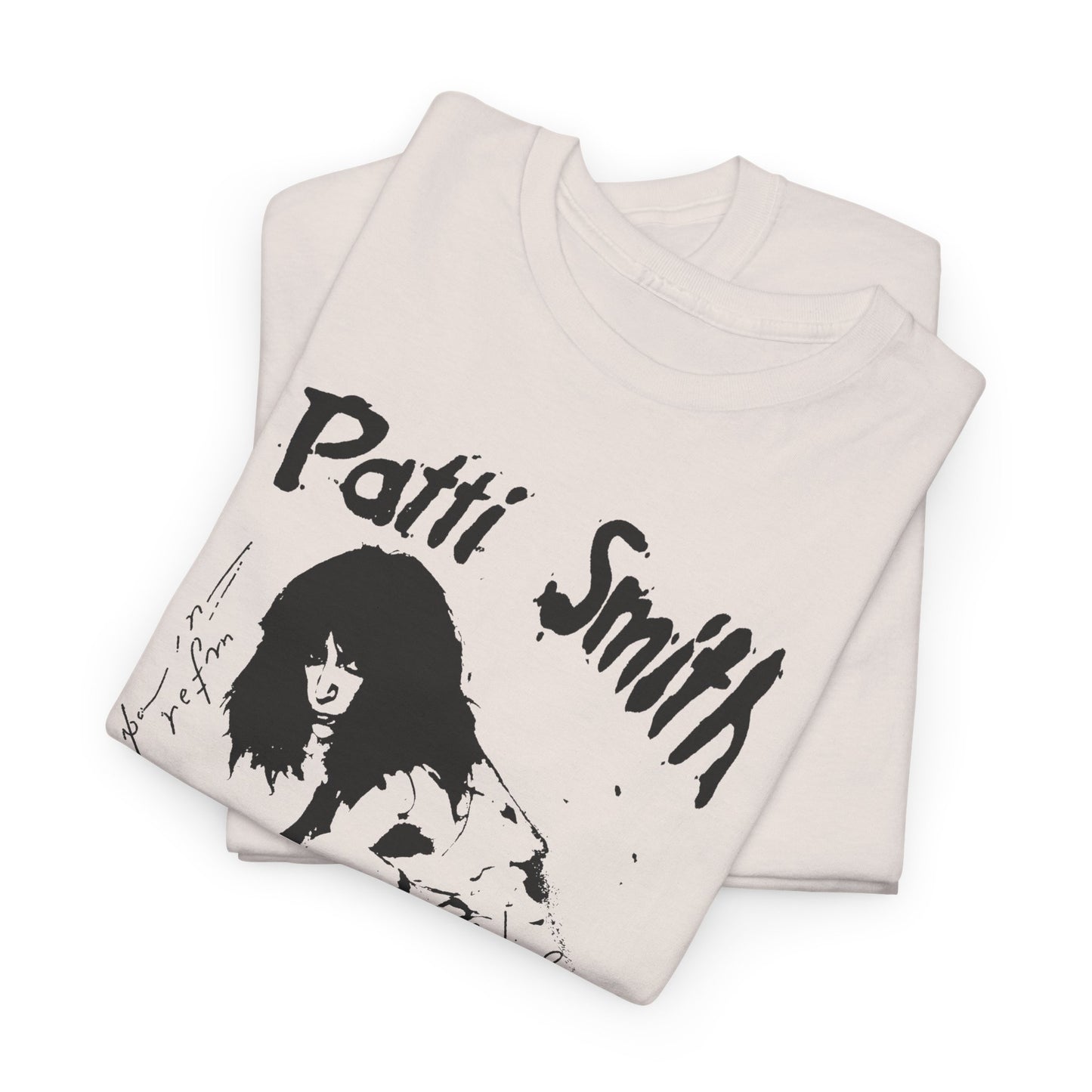 1978 patti smith poetry reading poster custom reproduction tshirt