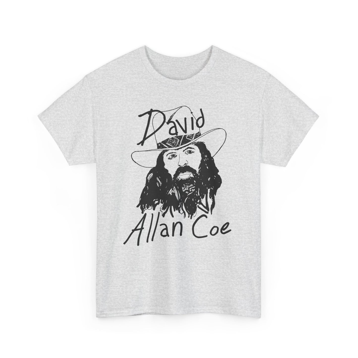 david allan coe fan art drawing tshirt