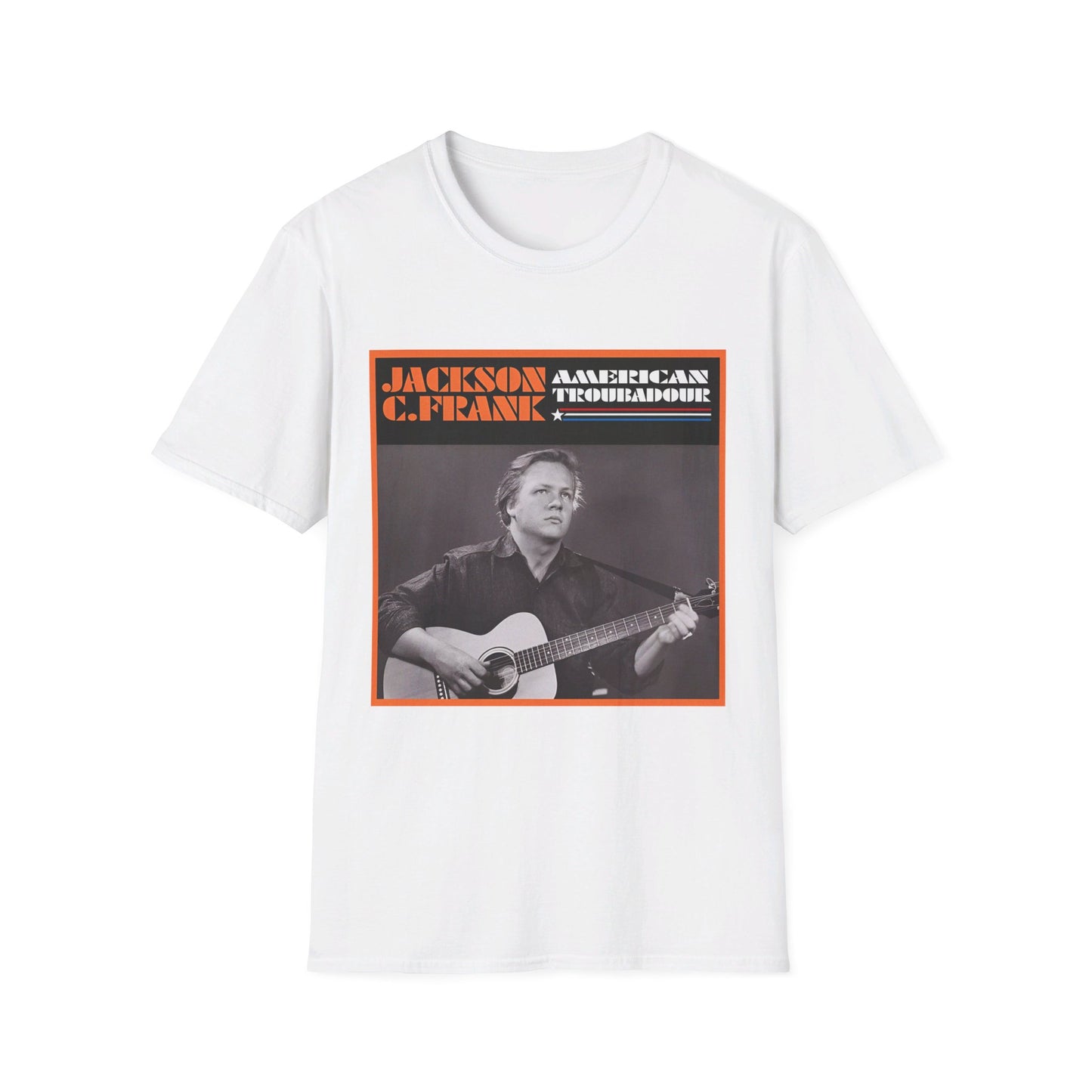 jackson c. frank american troubadour tshirt