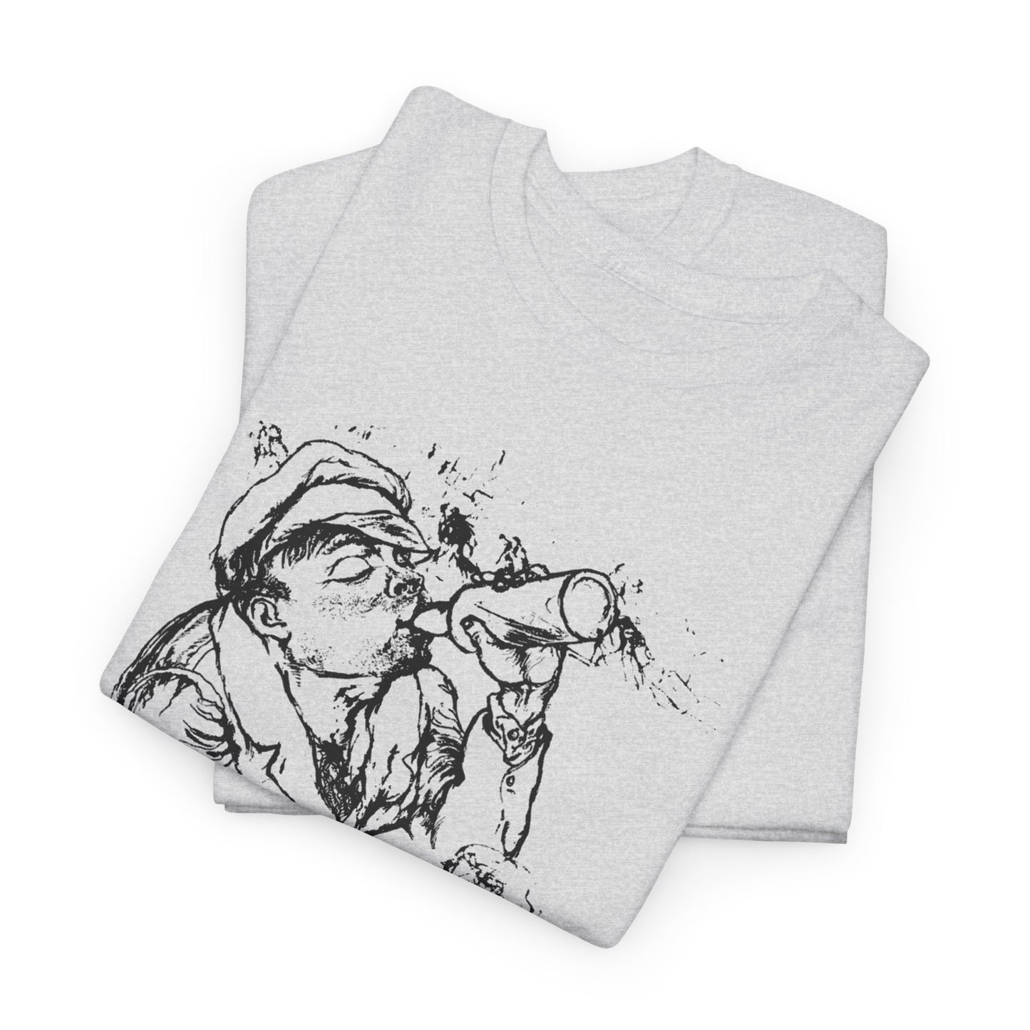 george grosz wodkadrinker and stickmen 1950 illustration tshirt