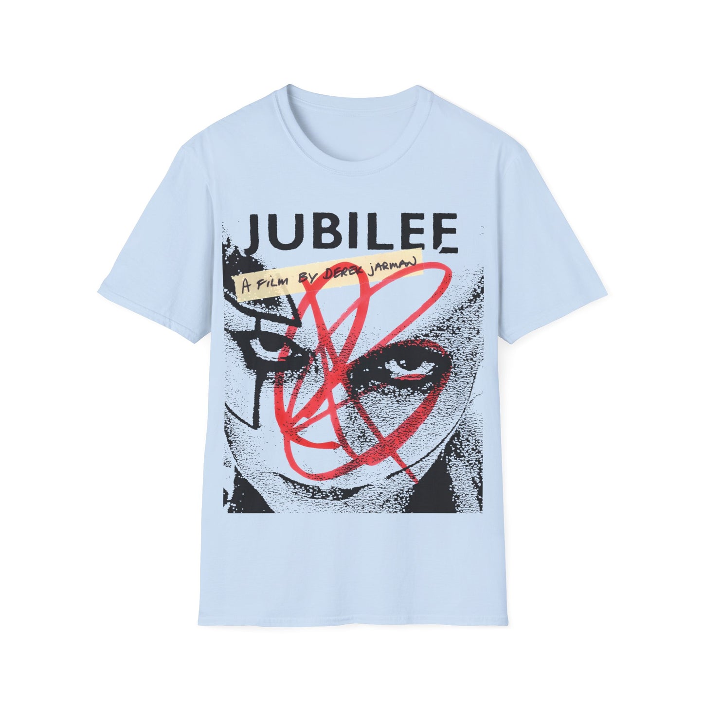 1978 british cult film "jubilee" movie poster tshirt