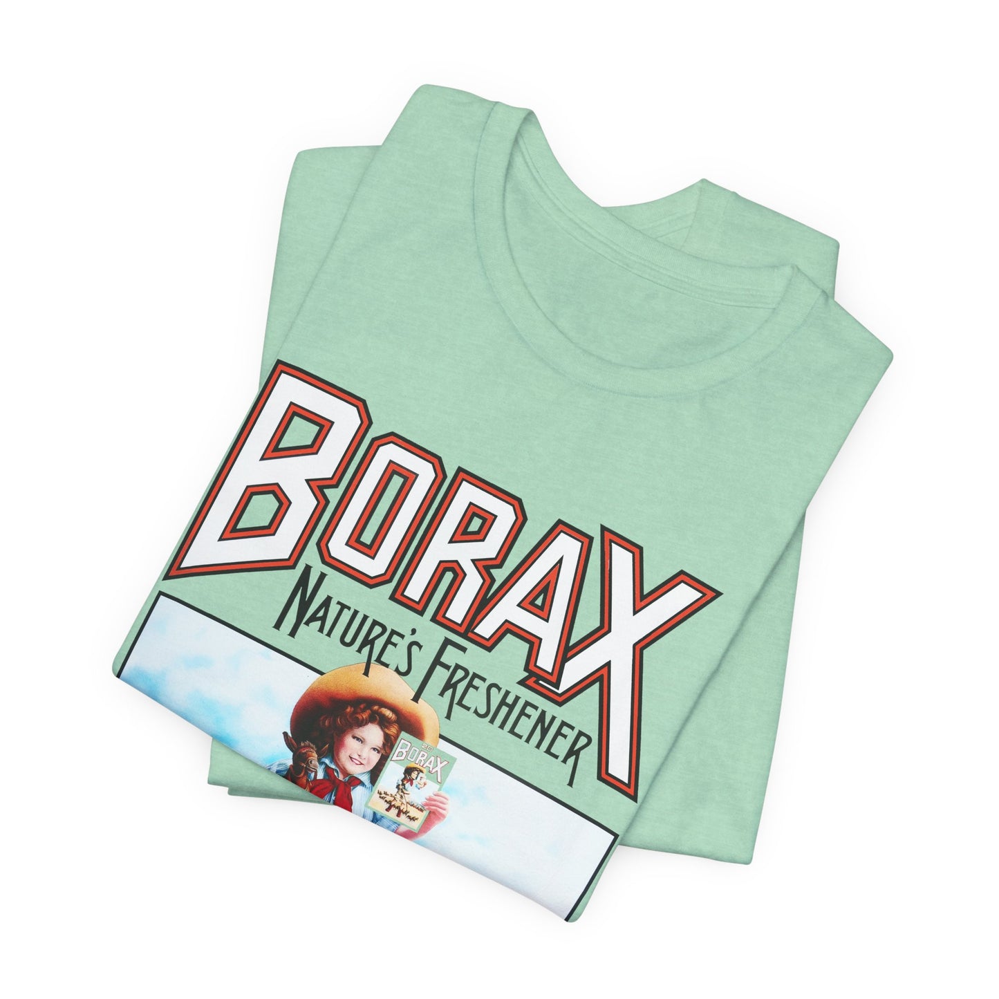 borax nature''s freshener 20 mule team detergent classic logo tshirt