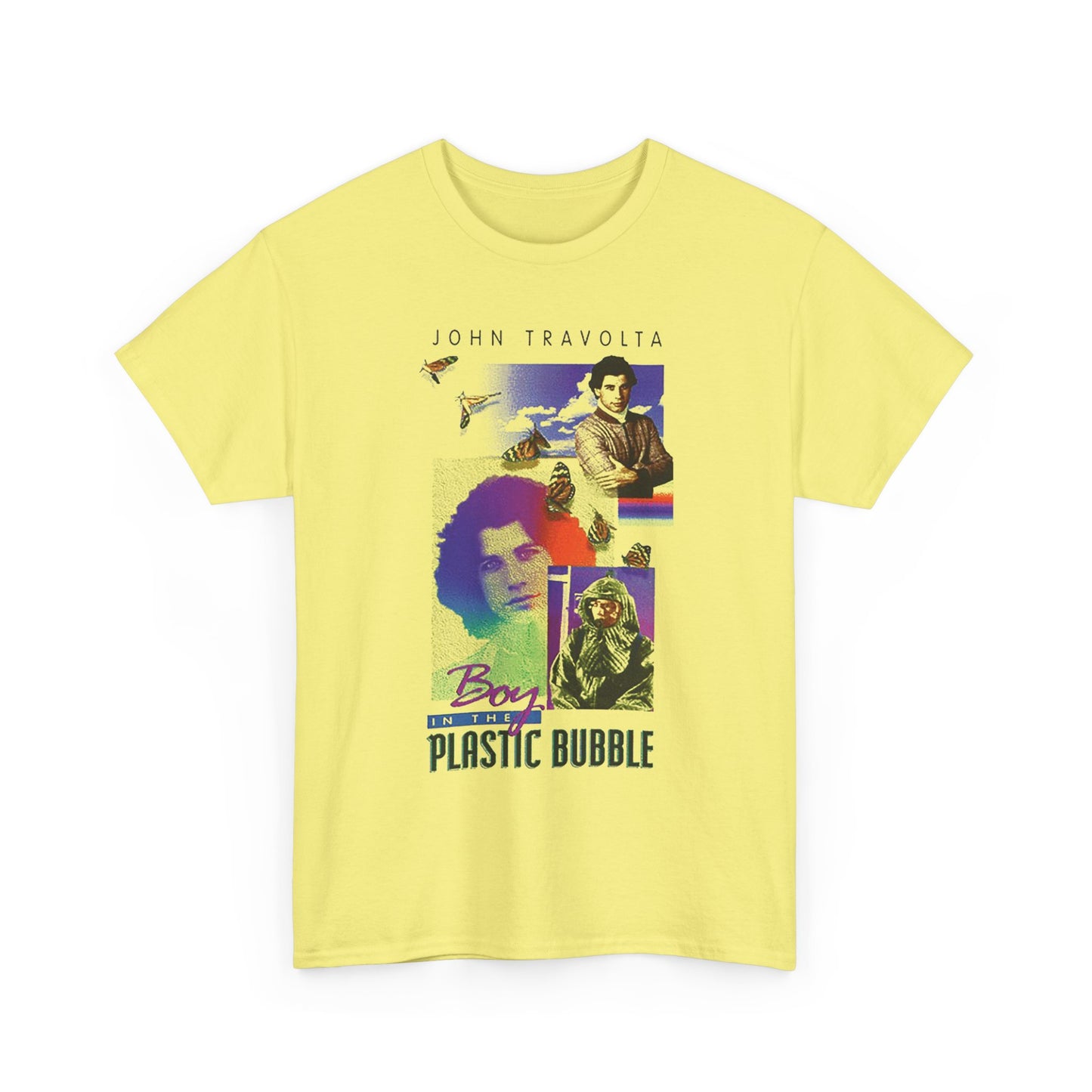 lofi boy in the plastic bubble vhs cover tshirt