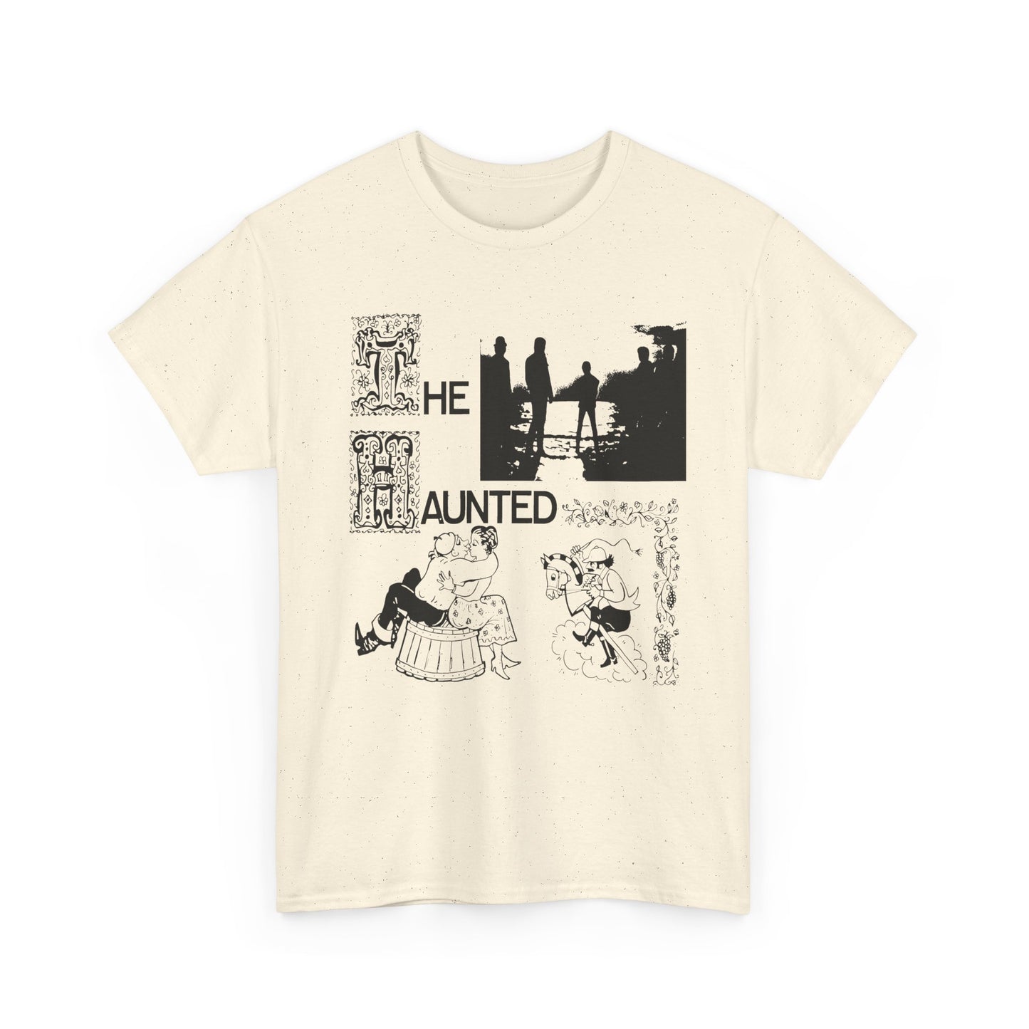 1967 debut album by montreal garage rock band the haunted stretched graphic tshirt