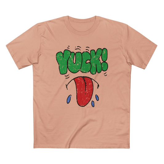 1980s vintage kelloggs cereal stamp yuck! distressed graphic reproduction AS COLOUR 5001 tshirt