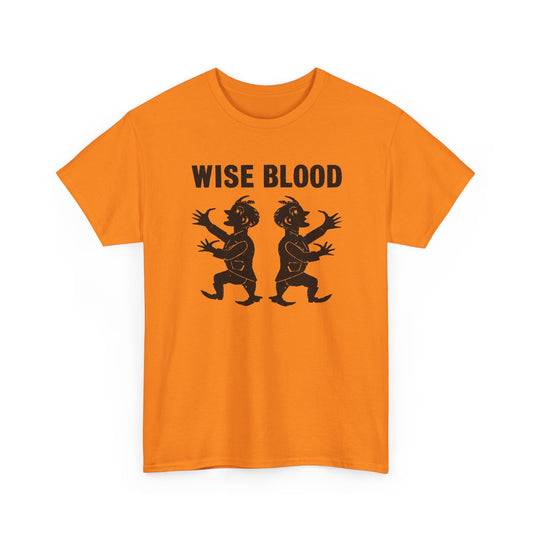 wise blood by flannery o'connor 80s book cover custom edit tshirt