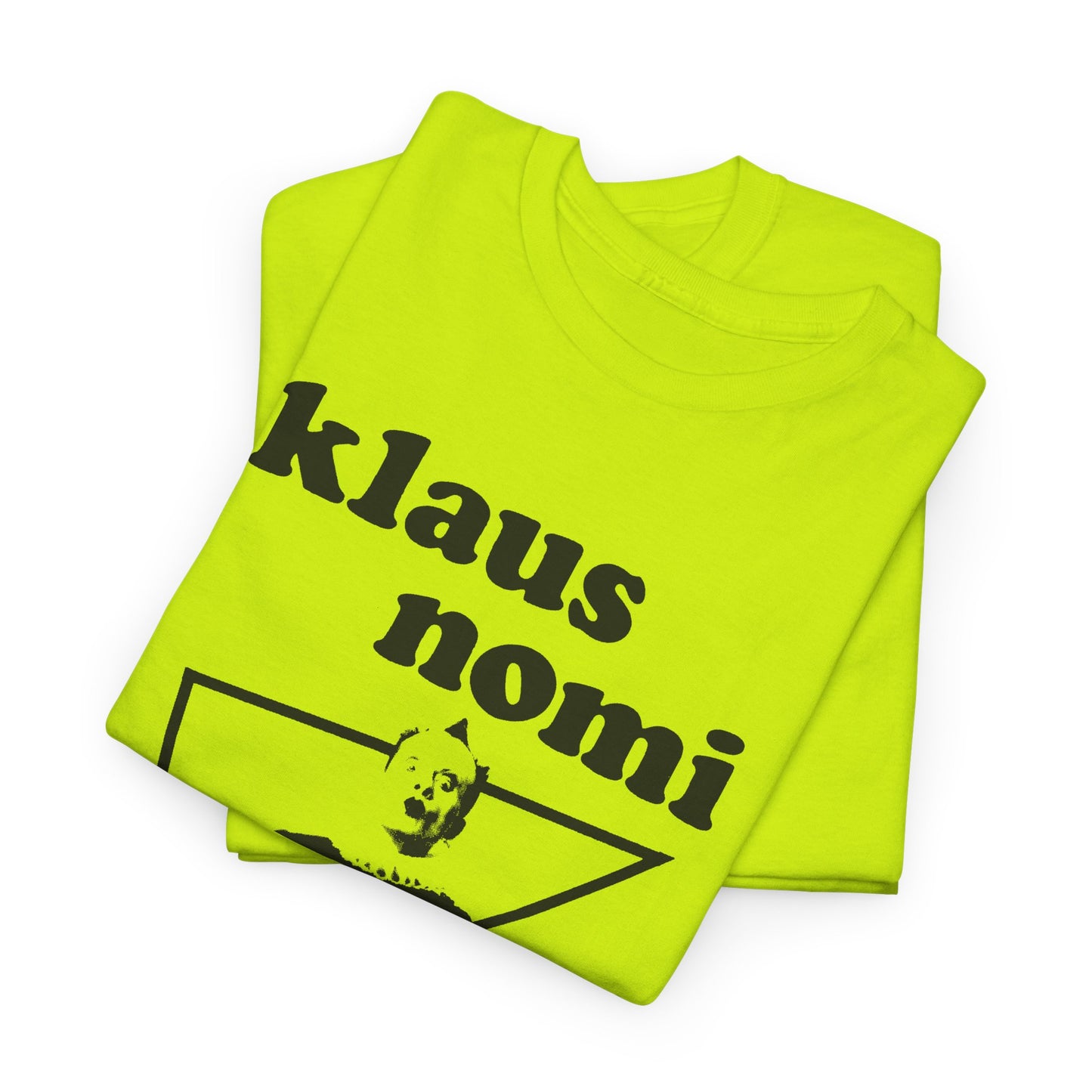 klaus nomi photo session tshirt