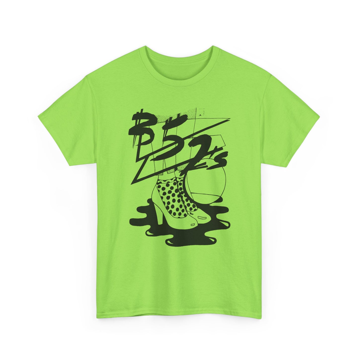 vintage b52's show poster custom reproduction tshirt