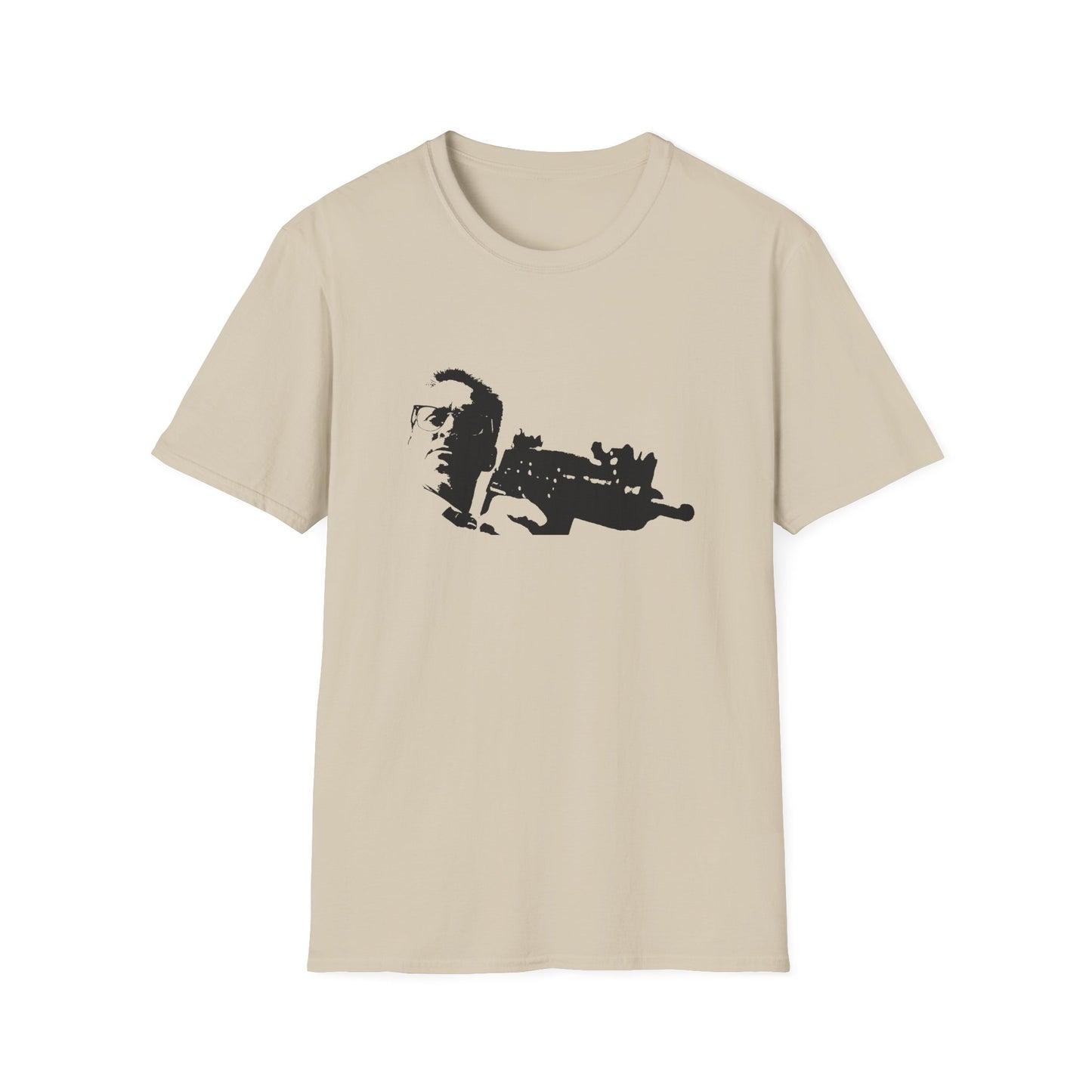 falling down 1993 movie william foster (michael douglas) with a gun stencil tshirt