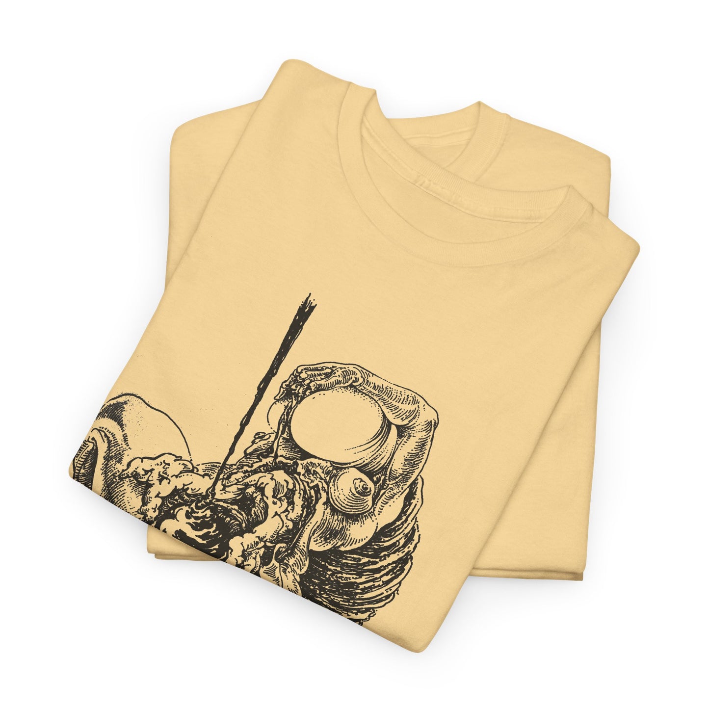 ships from canada sibylle ruppert drawing from 1975 german avant garde journal tshirt