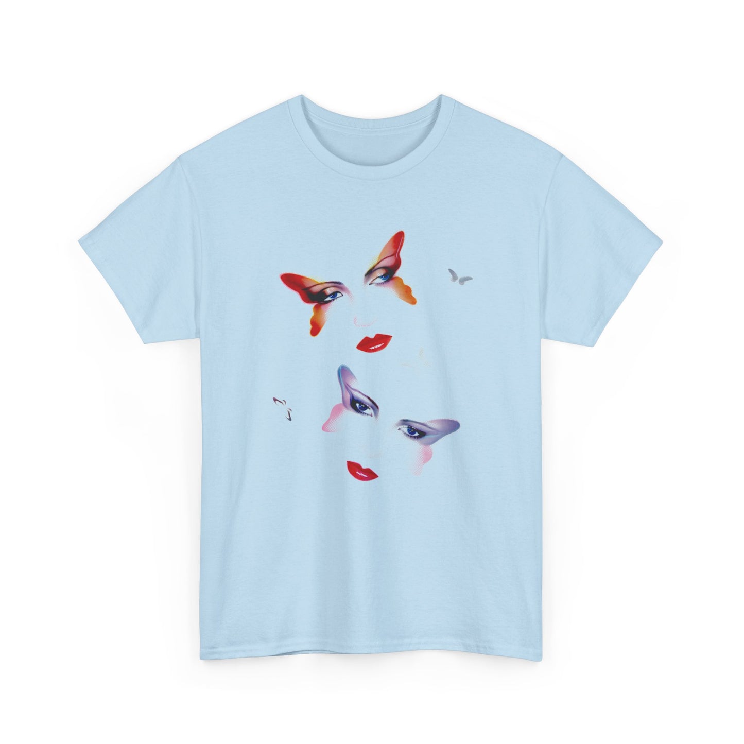 1980 butterflies by pater sato reproduction tshirt