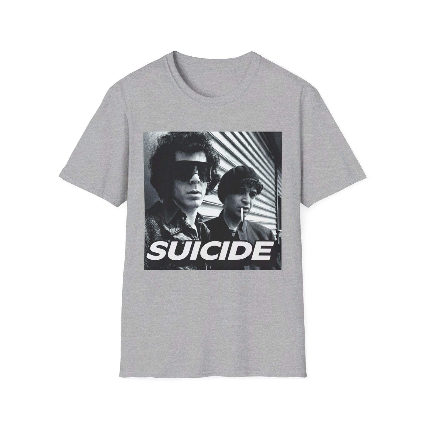 martin rev and alan vega suicide band 3 tshirt