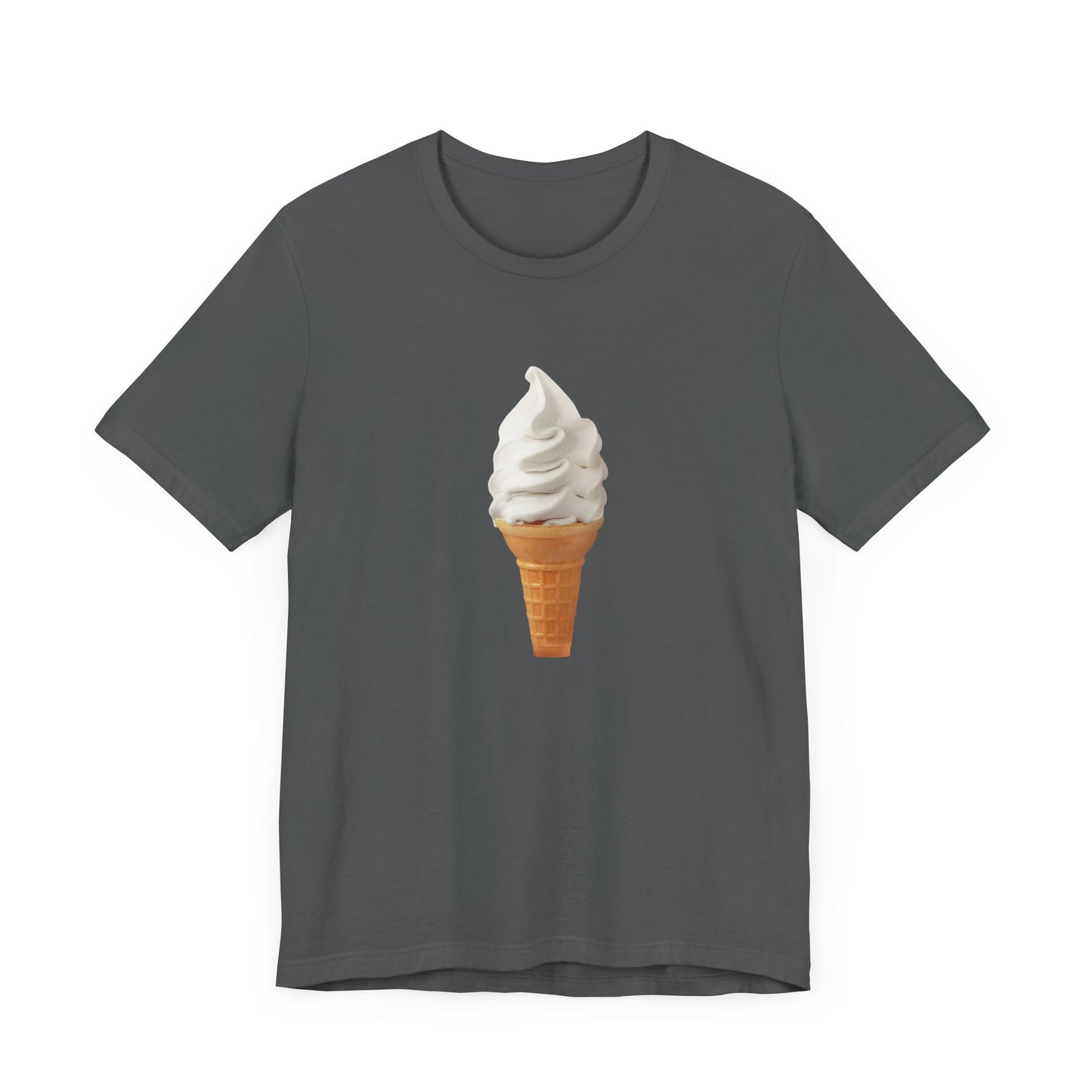 soft vanilla ice cream cone tshirt