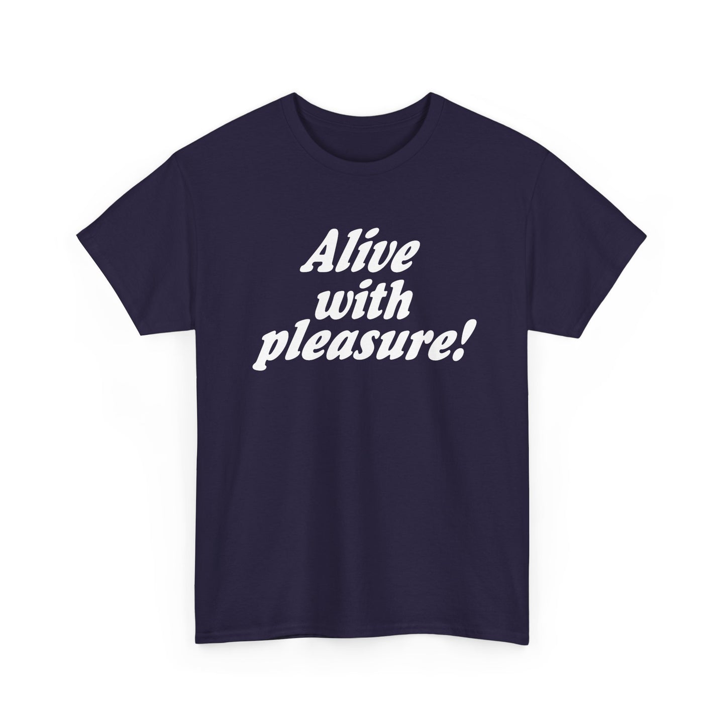 1970s vintage newport cigarette ad alive with pleasure white variant reproduction tshirt