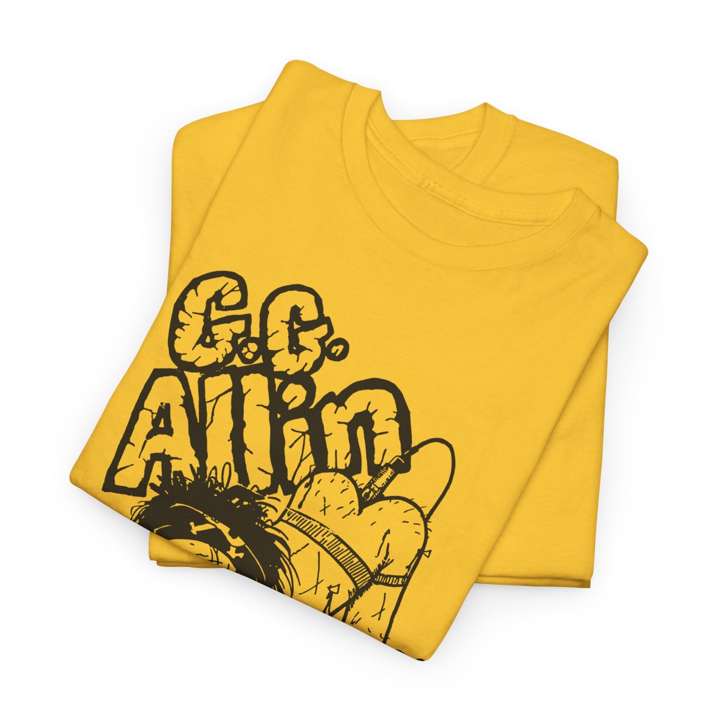 1990s gg allin show poster custom edit tshirt
