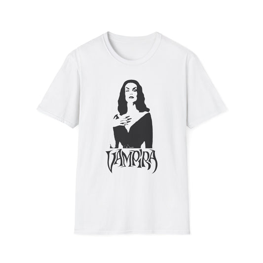 maila nurmi as vampira stencil style fan art tshirt