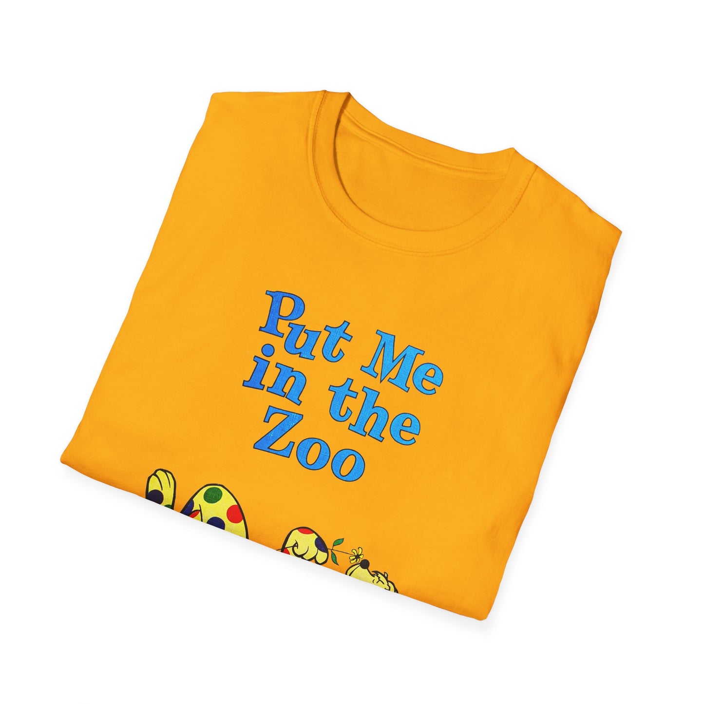 put me in the zoo book by robert lopshire tshirt
