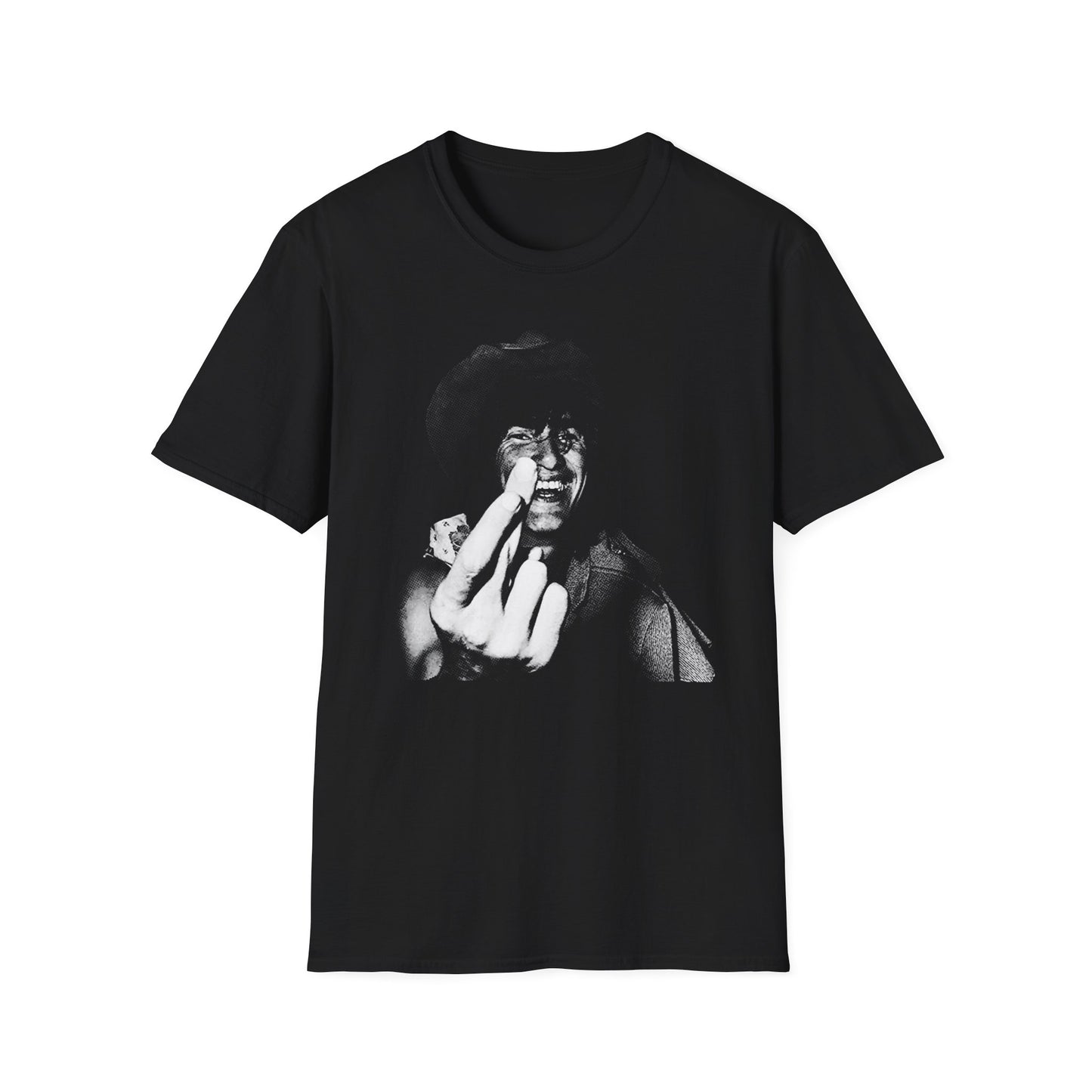 townes van zandt middle finger tshirt