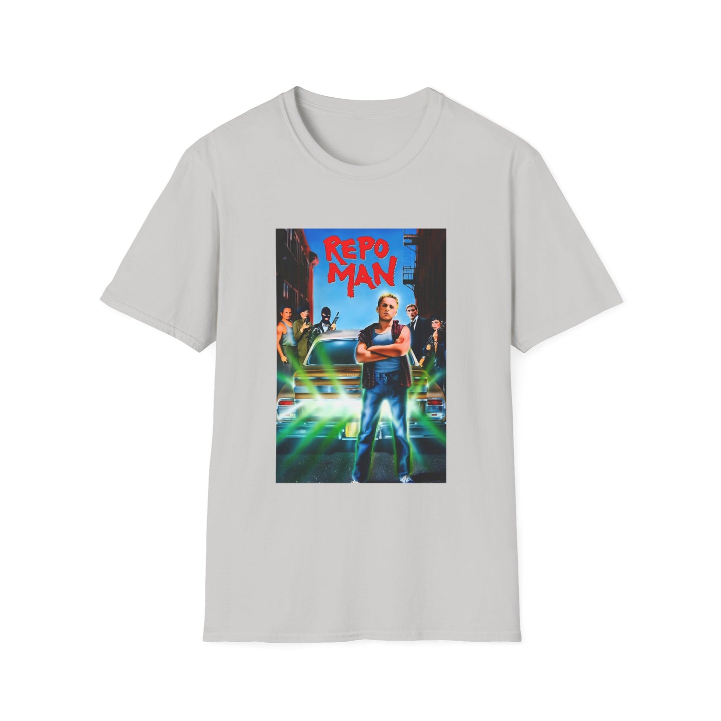 1984 repo man movie poster tshirt