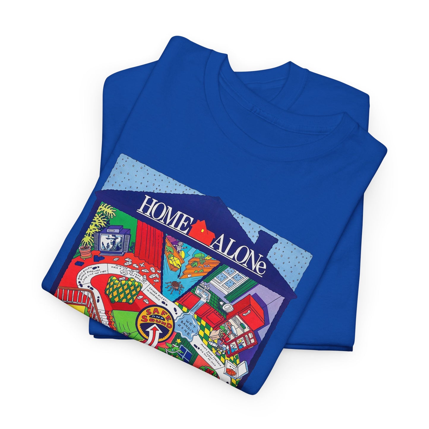 1990 home alone battle plan poster tshirt