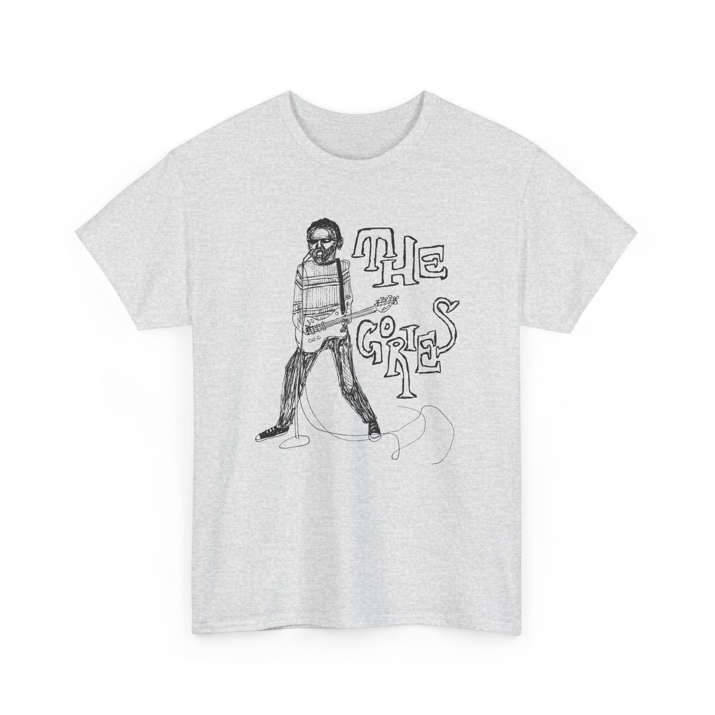 the gories detroit garage punk fan art sketch tshirt