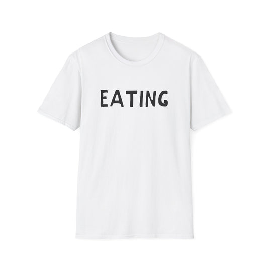 eating hand drawn font tshirt