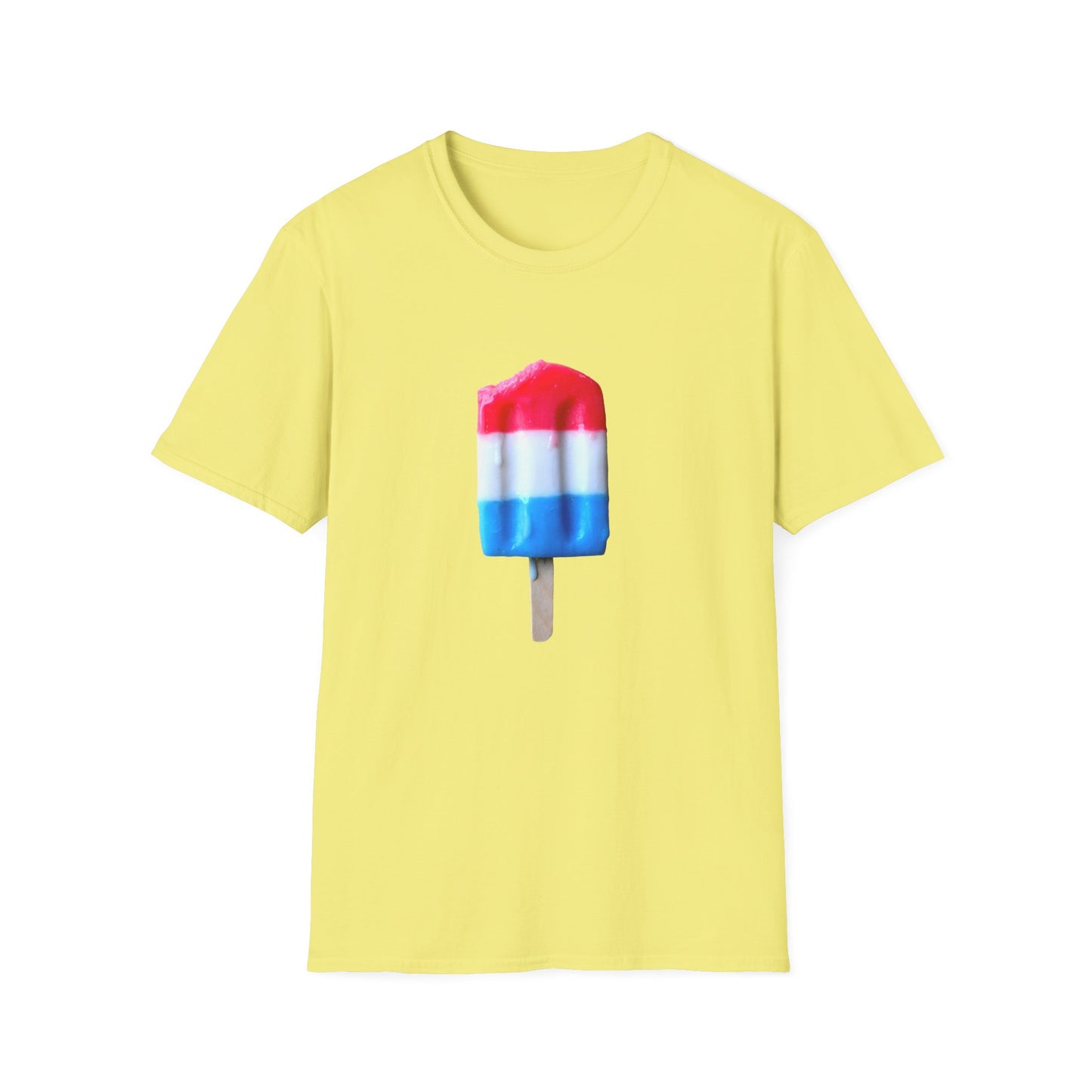 classic red white blue popsicle tshirt