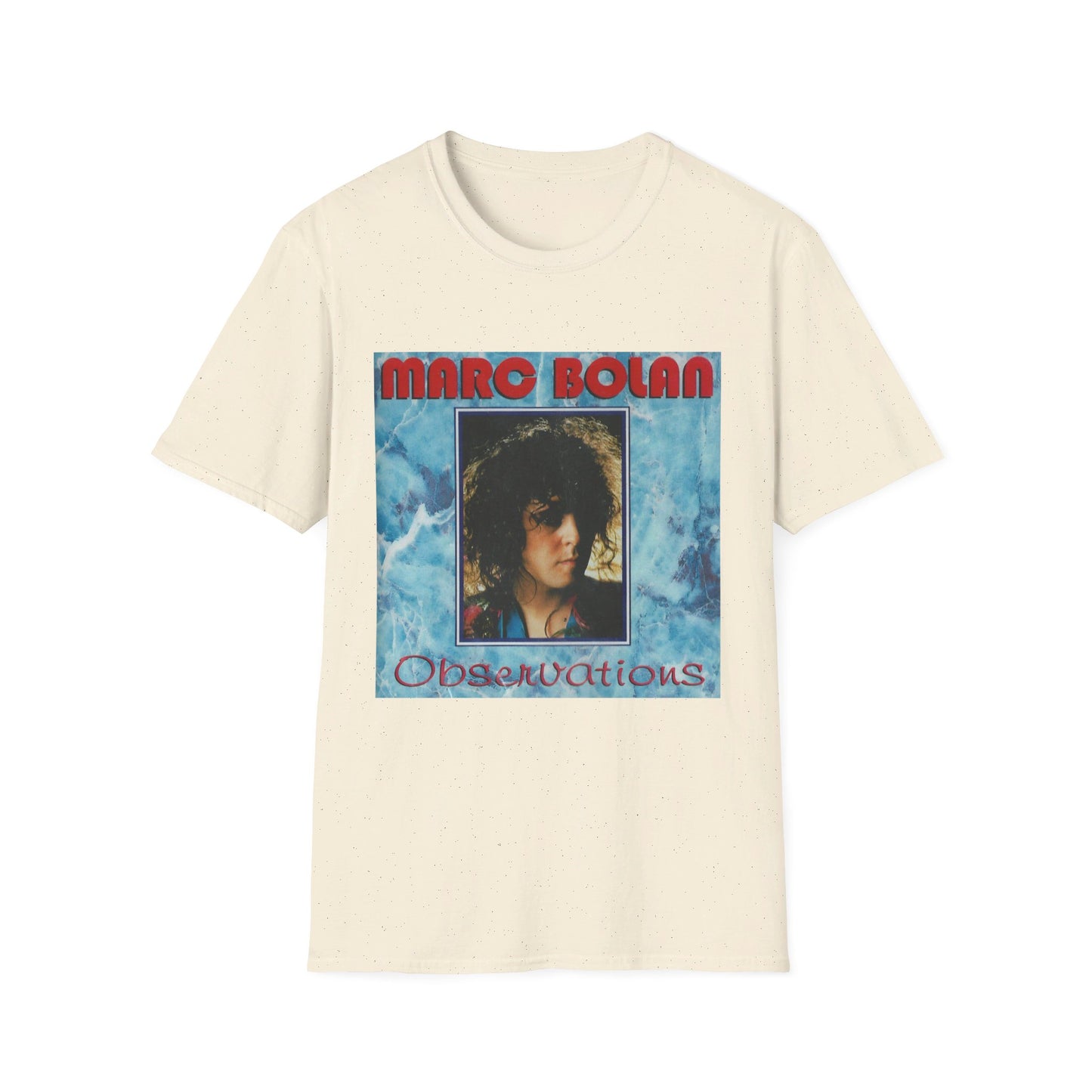 marc bolan 1992 observations album tshirt