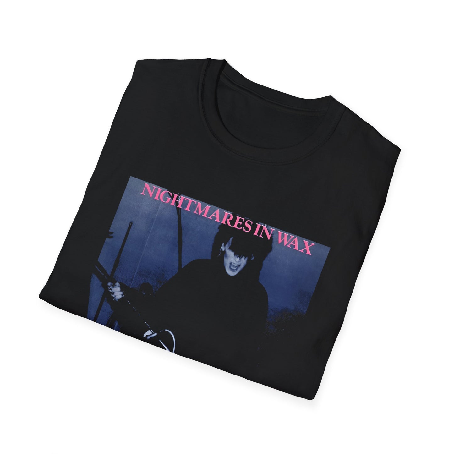 pete burns nightmares in wax record cover tshirt