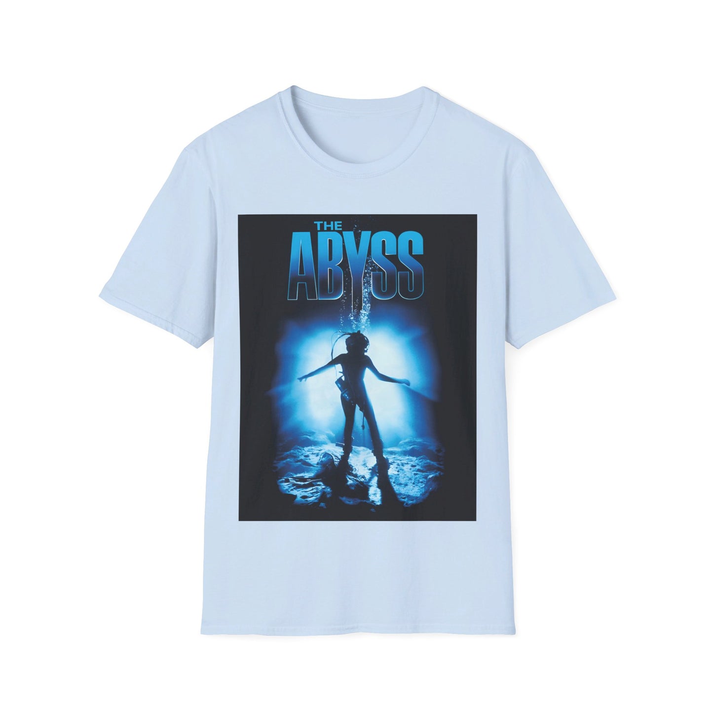 the abyss 1989 movie poster tshirt