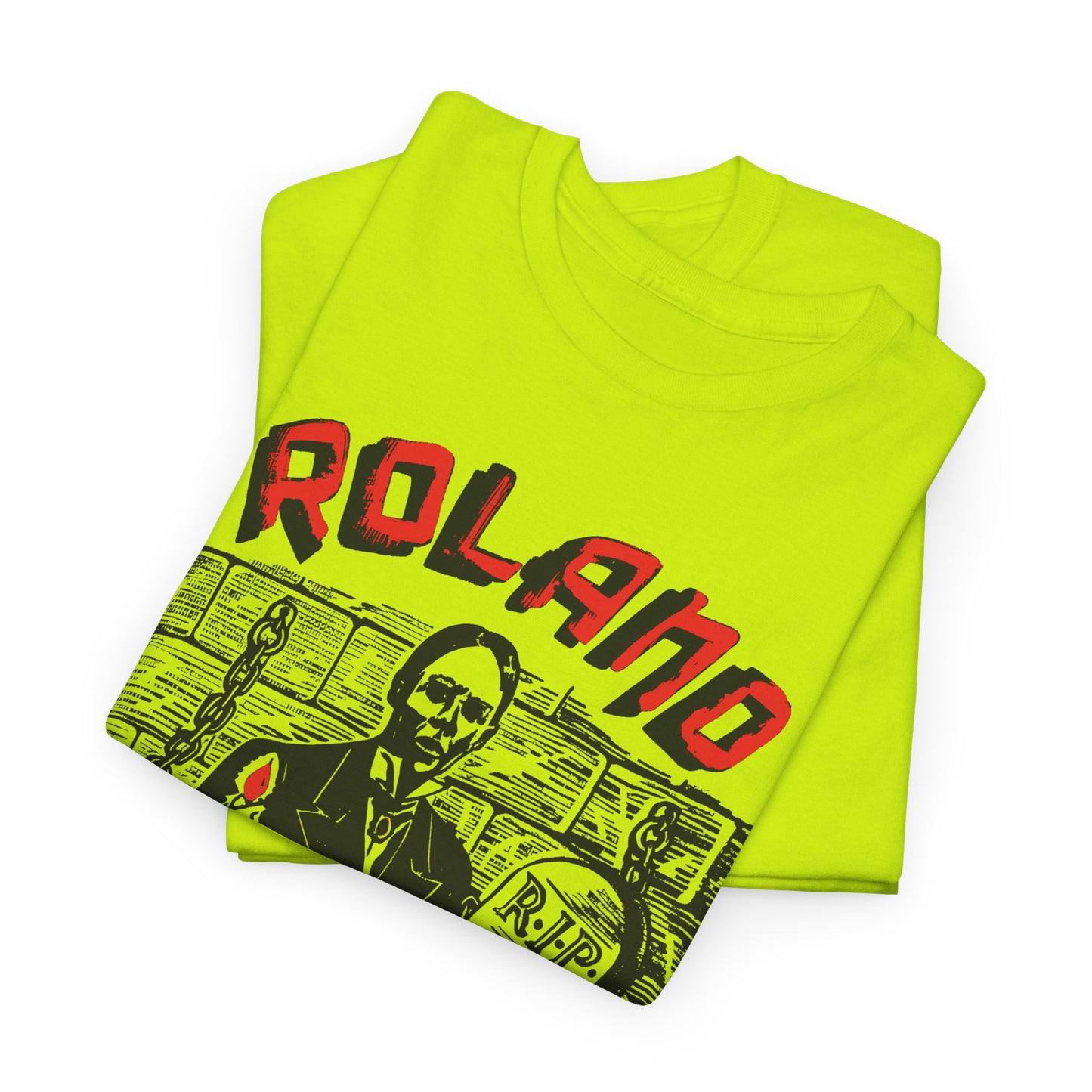 vintage 1960s roland zacherley tv horror show host reproduction tshirt