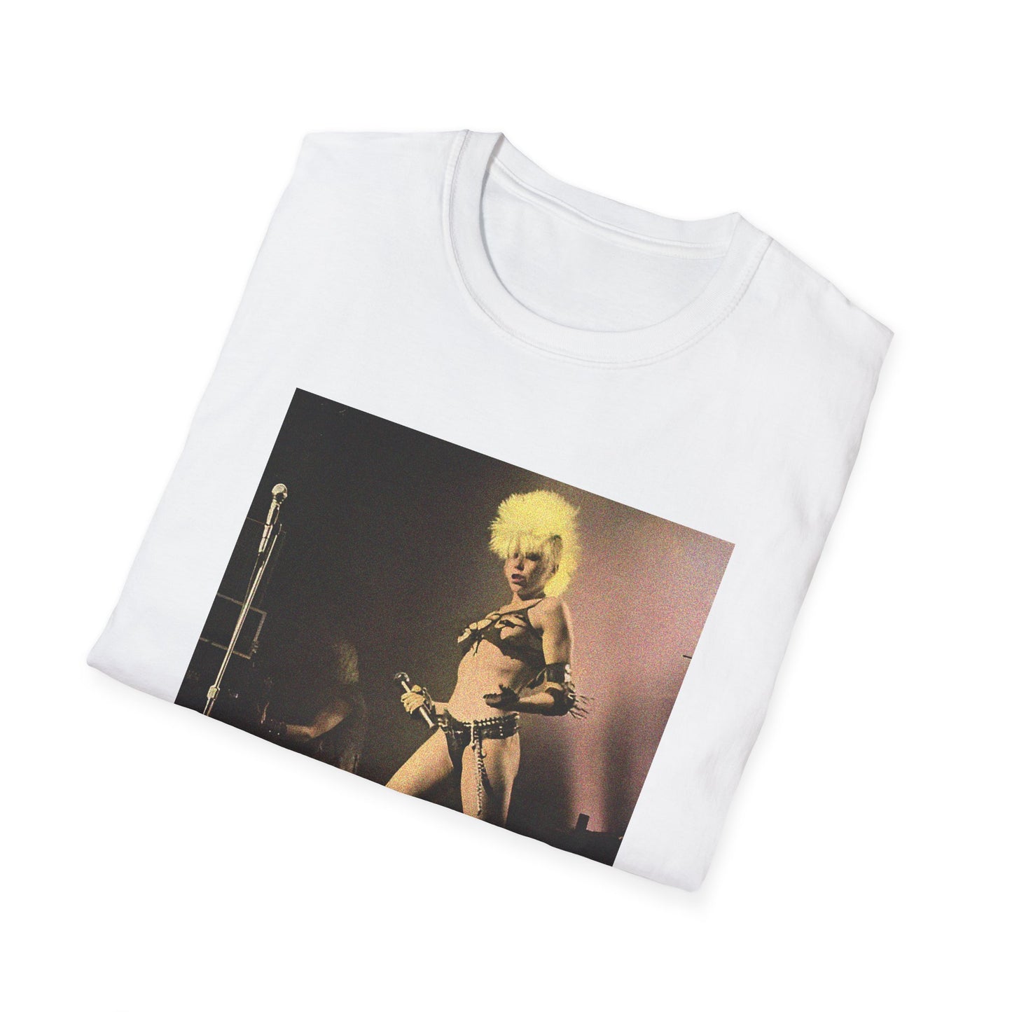 wendy o williams of the plasmatics grainy photo tshirt