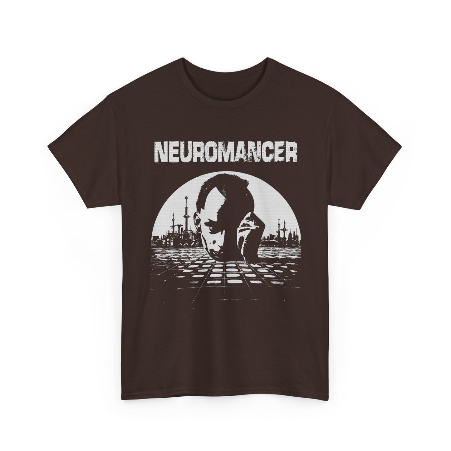 1984 neuromancer william gibson book cover update tshirt