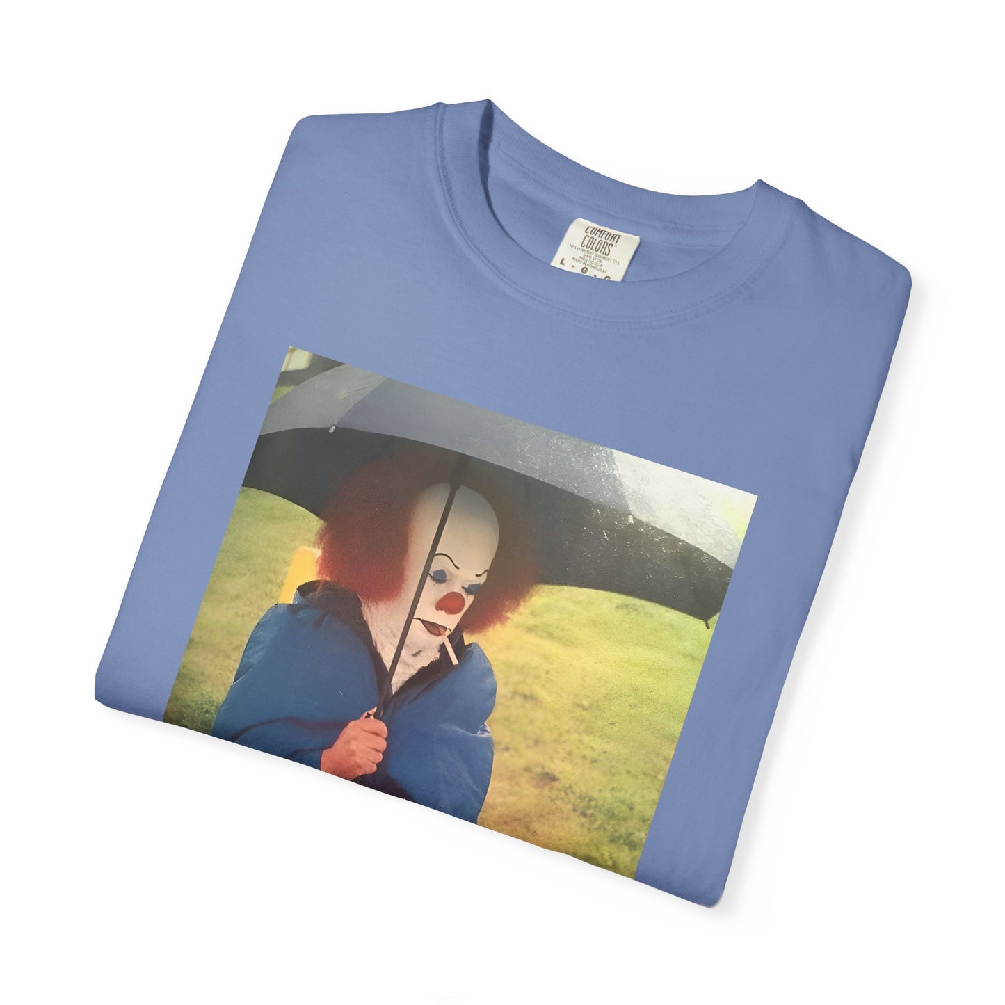 tim curry on it set smoking cigarette tshirt on comfort colors