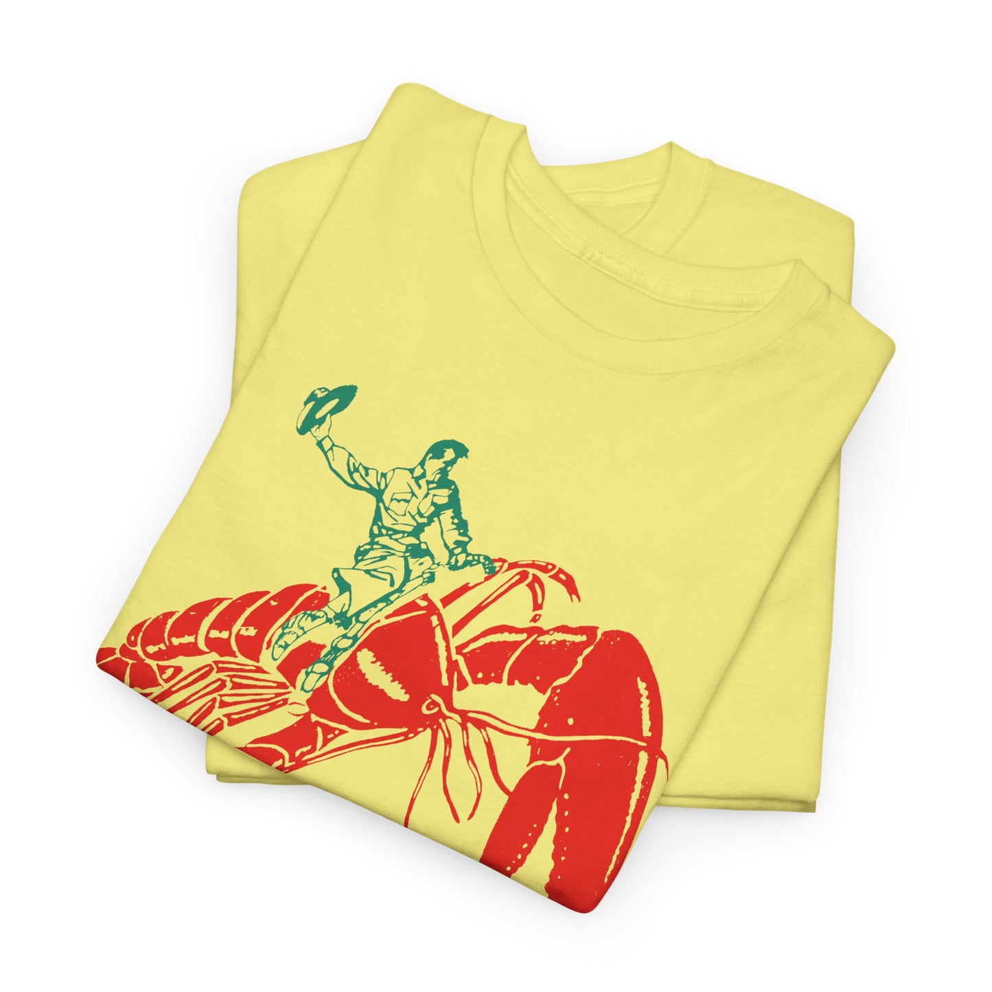 vintage canadian matchbox rodeo lobster tshirt