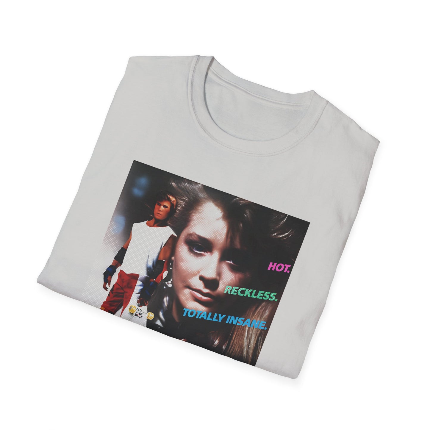 thrashin' 1986 skater gang movie poster tshirt