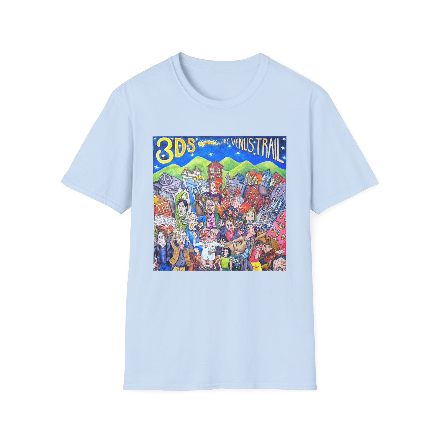 the 3d's 1993 the venus trail album tshirt