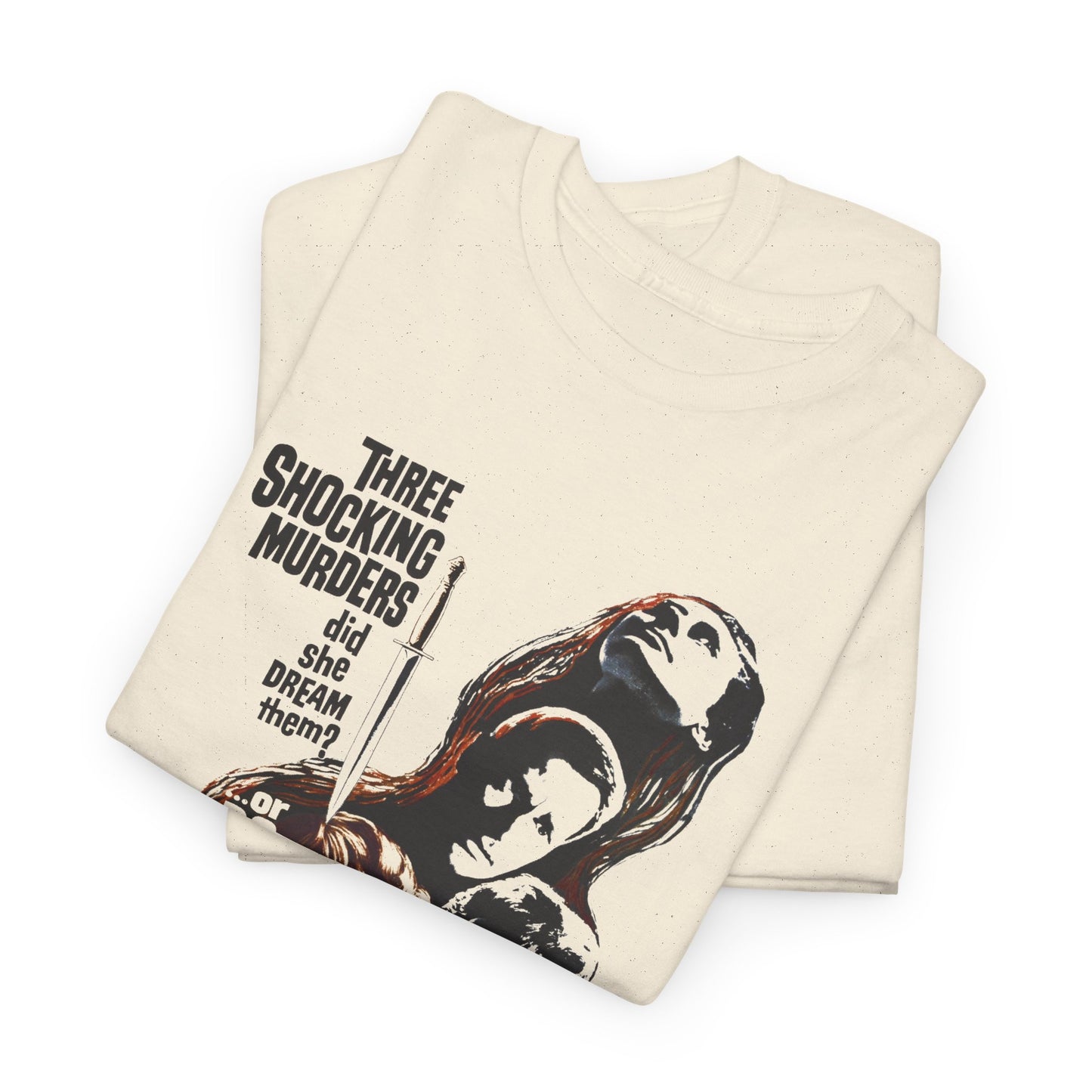 1964 hammer films psychological horror movie nightmare tshirt