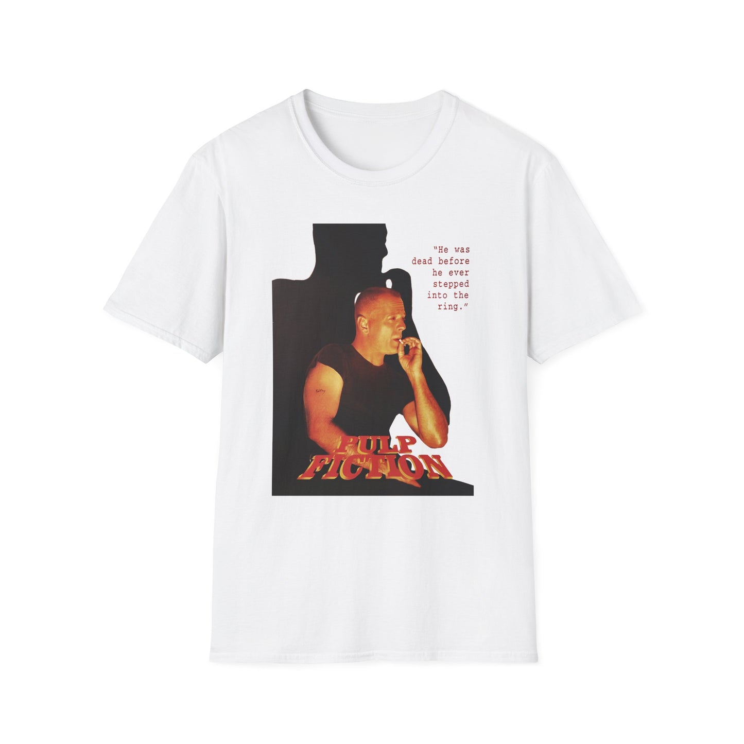 bruce willis pulp fiction the boxer tshirt